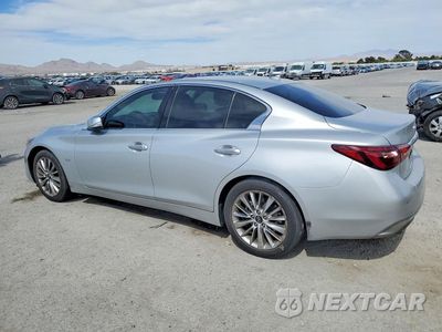 Drugie zdjęcie samochodu z przodu: 2019 INFINITI Q50 3.0T LUXE VIN:JN1EV7AP0KM542483 - miniatura