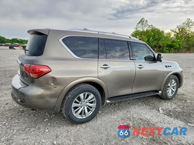 Trzecie zdjęcie samochodu z tyłu: 2017 INFINITI QX80 BASE VIN:JN8AZ2NE3H9158242 - miniatura