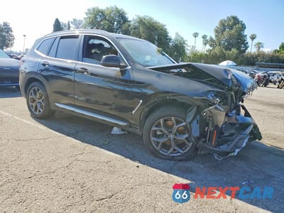 Czwarte zdjęcie samochodu z boku: 2023 BMW X3 SDRIVE30I VIN:5UX43DP05P9S75518 - miniatura