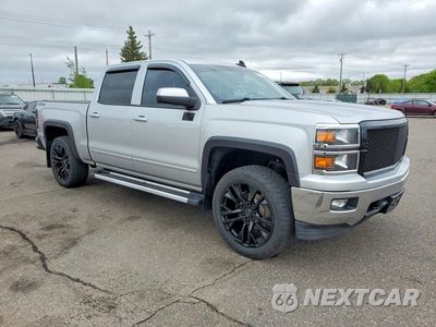 Czwarte zdjęcie samochodu z boku: 2015 CHEVROLET SILVERADO K1500 LT VIN:3GCUKREC4FG255290 - miniatura