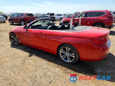 Drugie zdjęcie samochodu z przodu: 2018 BMW 430I VIN:WBA4Z1C59JEC59224 - miniatura
