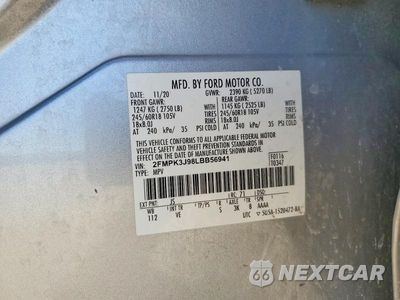 Zdjęcie 13 z 13 samochodu: 2020 FORD EDGE SEL VIN:2FMPK3J98LBB56941 - miniatura