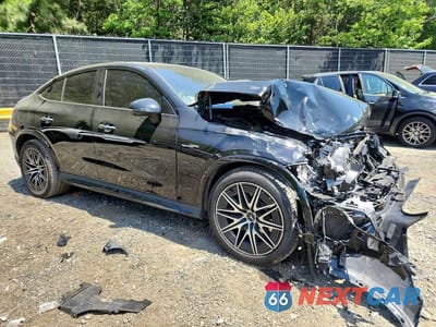 Czwarte zdjęcie samochodu z boku: 2025 MERCEDES-BENZ GLC COUPE 63 AMG S E PERFORMANCE VIN:W1NKJ8ABXSF289949 - miniatura
