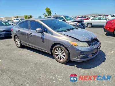 Czwarte zdjęcie samochodu z boku: 2012 HONDA CIVIC EX VIN:2HGFB2F8XCH588035 - miniatura