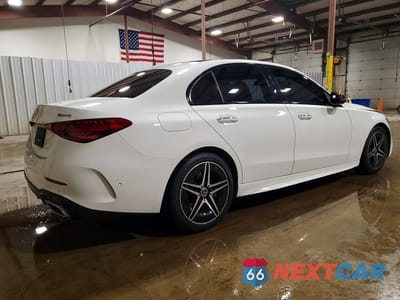 Trzecie zdjęcie samochodu z tyłu: 2023 MERCEDES-BENZ C 300 4MATIC VIN:W1KAF4HBXPR123476 - miniatura