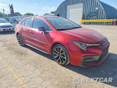 Czwarte zdjęcie samochodu z boku: 2020 TOYOTA COROLLA SE VIN:JTDP4RCEXLJ022066 - miniatura