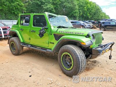 Czwarte zdjęcie samochodu z boku: 2019 JEEP WRANGLER UNLIMITED RUBICON VIN:1C4HJXFG6KW601040 - miniatura
