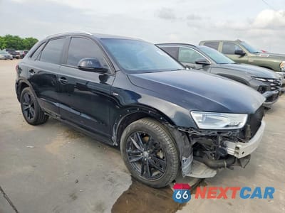 Czwarte zdjęcie samochodu z boku: 2018 AUDI Q3 PREMIUM VIN:WA1BCCFS4JR018860 - miniatura
