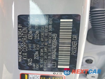 Zdjęcie 12 z 12 samochodu: 2025 KIA K5 GT LINE VIN:KNAG64J74S5394489 - miniatura