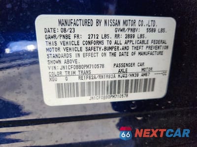Zdjęcie 13 z 13 samochodu: 2023 NISSAN ARIYA ENGAGE E-4ORCE VIN:JN1CF0BB0PM710578 - miniatura