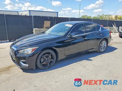 2018 INFINITI Q50 3.0T LUXE JN1EV7AR4JM440247 - główne zdjęcie licytacji z USA - miniatura