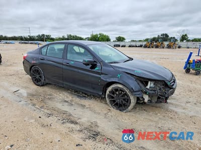 Czwarte zdjęcie samochodu z boku: 2015 HONDA ACCORD EXL VIN:1HGCR2F80FA188616 - miniatura