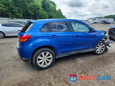 Trzecie zdjęcie samochodu z tyłu: 2015 MITSUBISHI OUTLANDER SPORT ES VIN:4A4AP3AU8FE037305 - miniatura