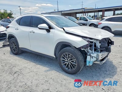 Czwarte zdjęcie samochodu z boku: 2024 LEXUS NX 350H BASE VIN:JTJAKCEZ5R5022497 - miniatura