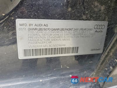 Zdjęcie 14 z 14 samochodu: 2012 AUDI A4 PREMIUM PLUS VIN:WAUWFAFL3CA029648 - miniatura