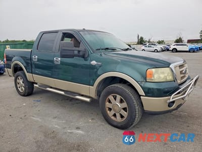 Czwarte zdjęcie samochodu z boku: 2007 FORD F150 SUPERCREW VIN:1FTPW12V87KA93800 - miniatura