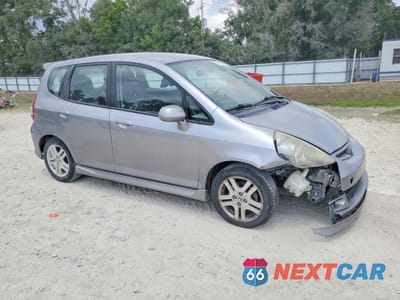 Czwarte zdjęcie samochodu z boku: 2008 HONDA FIT SPORT VIN:JHMGD38638S038107 - miniatura