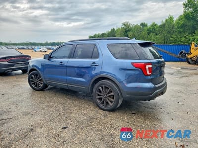 Drugie zdjęcie samochodu z przodu: 2018 FORD EXPLORER XLT VIN:1FM5K7D81JGA40312 - miniatura