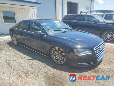 Czwarte zdjęcie samochodu z boku: 2013 AUDI A8 L QUATTRO VIN:WAUR2AFD2DN010455 - miniatura