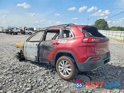 Drugie zdjęcie samochodu z przodu: 2016 JEEP CHEROKEE LIMITED VIN:1C4PJMDB7GW277914 - miniatura