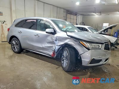 Czwarte zdjęcie samochodu z boku: 2019 ACURA MDX TECHNOLOGY VIN:5J8YD4H58KL006713 - miniatura