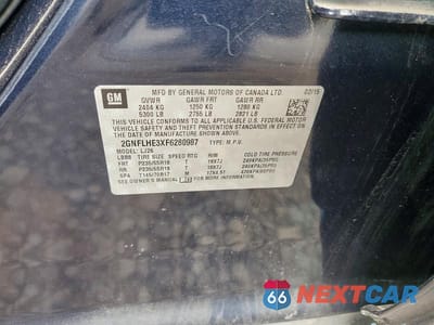 Zdjęcie 13 z 13 samochodu: 2015 CHEVROLET EQUINOX LTZ VIN:2GNFLHE3XF6280987 - miniatura