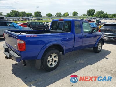Trzecie zdjęcie samochodu z tyłu: 2005 FORD RANGER SUPER CAB VIN:1FTYR44E25PA76565 - miniatura