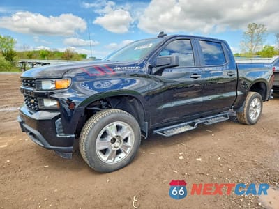 2019 CHEVROLET SILVERADO K1500 CUSTOM 3GCPYBEH8KG173443 - główne zdjęcie licytacji z USA - miniatura