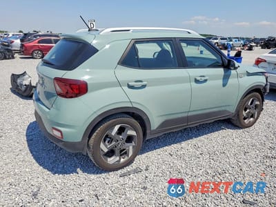 Trzecie zdjęcie samochodu z tyłu: 2025 HYUNDAI VENUE SEL VIN:KMHRC8A32SU410957 - miniatura