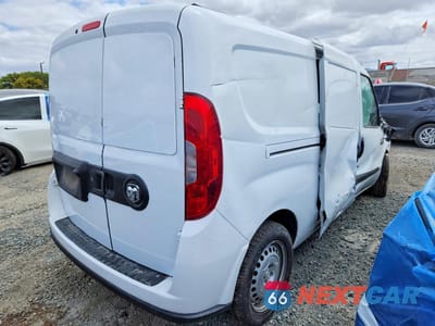 Trzecie zdjęcie samochodu z tyłu: 2022 RAM PROMASTER CITY TRADESMAN VIN:ZFBHRFAB3N6W49620 - miniatura