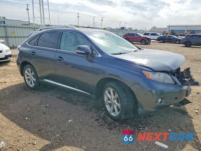 Czwarte zdjęcie samochodu z boku: 2010 LEXUS RX 350 VIN:2T2ZK1BAXAC028162 - miniatura