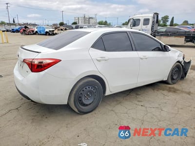 Trzecie zdjęcie samochodu z tyłu: 2019 TOYOTA COROLLA LE VIN:2T1BURHE7KC201596 - miniatura