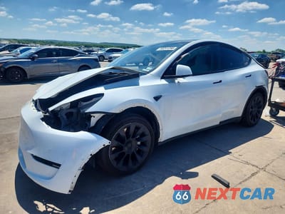 2020 TESLA MODEL Y 5YJYGDEE6LF014498 - główne zdjęcie licytacji z USA - miniatura