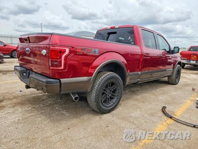 Trzecie zdjęcie samochodu z tyłu: 2017 FORD F150 SUPERCREW VIN:1FTFW1EF6HFB21250 - miniatura