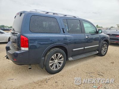 Trzecie zdjęcie samochodu z tyłu: 2015 NISSAN ARMADA VIN:5N1AA0NC7FN605323 - miniatura