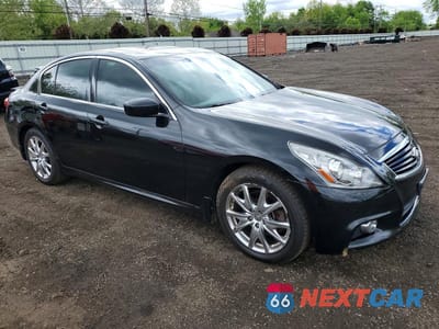 Czwarte zdjęcie samochodu z boku: 2010 INFINITI G37 SEDAN X VIN:JN1CV6AR9AM251627 - miniatura