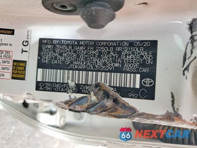 Zdjęcie 12 z 12 samochodu: 2020 TOYOTA PRIUS L ECO VIN:JTDKARFU3L3125291 - miniatura
