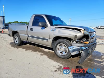 Czwarte zdjęcie samochodu z boku: 2003 CHEVROLET SILVERADO C1500 VIN:1GCEC14V13Z154404 - miniatura