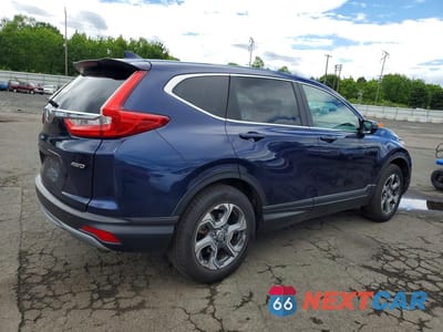 Trzecie zdjęcie samochodu z tyłu: 2017 HONDA CR-V EX VIN:2HKRW2H57HH620960 - miniatura