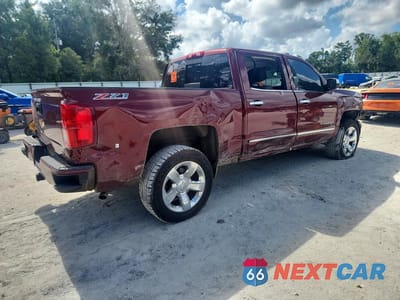 Trzecie zdjęcie samochodu z tyłu: 2017 CHEVROLET SILVERADO K1500 LTZ VIN:3GCUKSEC0HG360077 - miniatura