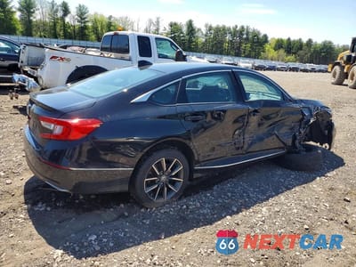 Trzecie zdjęcie samochodu z tyłu: 2022 HONDA ACCORD EXL VIN:1HGCV1F56NA018030 - miniatura