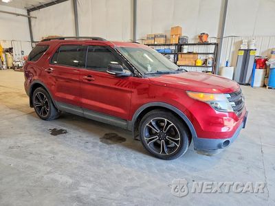 Czwarte zdjęcie samochodu z boku: 2015 FORD EXPLORER VIN:1FM5K8GT0FGB38051 - miniatura
