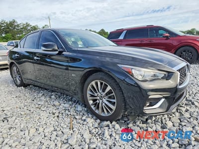 Czwarte zdjęcie samochodu z boku: 2020 INFINITI Q50 3.0T LUXE VIN:JN1EV7AR3LM250877 - miniatura