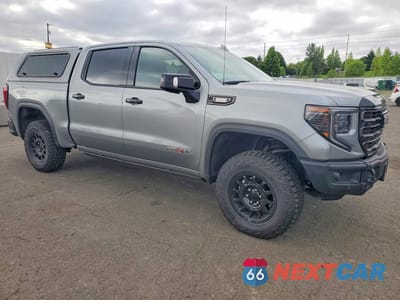 Czwarte zdjęcie samochodu z boku: 2026 GMC SIERRA K1500 AT4X VIN:3GTUUFE84TG145193 - miniatura