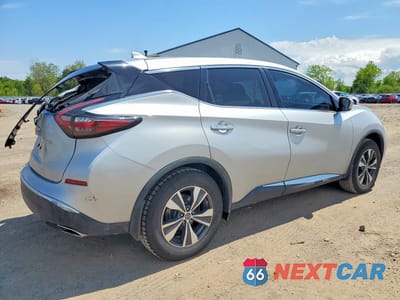 Trzecie zdjęcie samochodu z tyłu: 2019 NISSAN MURANO S VIN:5N1AZ2MS4KN117647 - miniatura