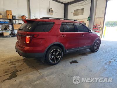 Trzecie zdjęcie samochodu z tyłu: 2015 FORD EXPLORER VIN:1FM5K8GT0FGB38051 - miniatura