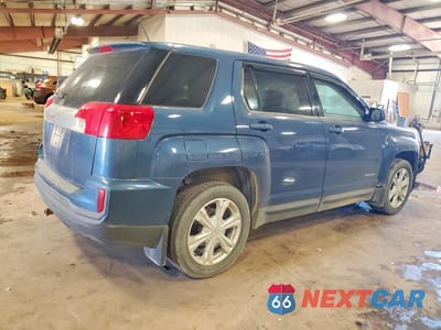 Trzecie zdjęcie samochodu z tyłu: 2017 GMC TERRAIN SLE VIN:2GKFLSEK5H6165606 - miniatura