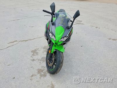 Drugie zdjęcie samochodu z przodu: 2022 KAWASAKI EX650 N VIN:ML5EXEN12NDA75280 - miniatura