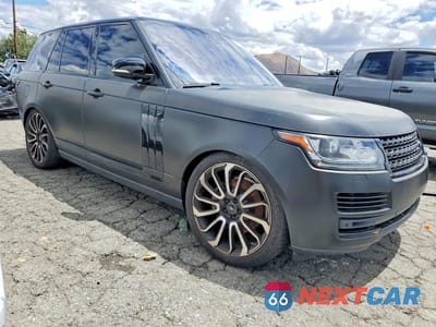 Czwarte zdjęcie samochodu z boku: 2017 LAND ROVER RANGE ROVER HSE VIN:SALGS2FK8HA325443 - miniatura
