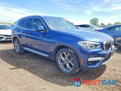 Czwarte zdjęcie samochodu z boku: 2020 BMW X3 XDRIVE30I VIN:5UXTY5C07L9C96831 - miniatura